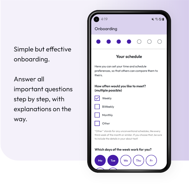 A screenshot of the app with additional text.